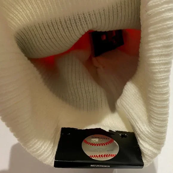 RARE New Era San Francisco Giants Scripter Script Winter Sport Knit Beanie Hat - Picture 4 of 4